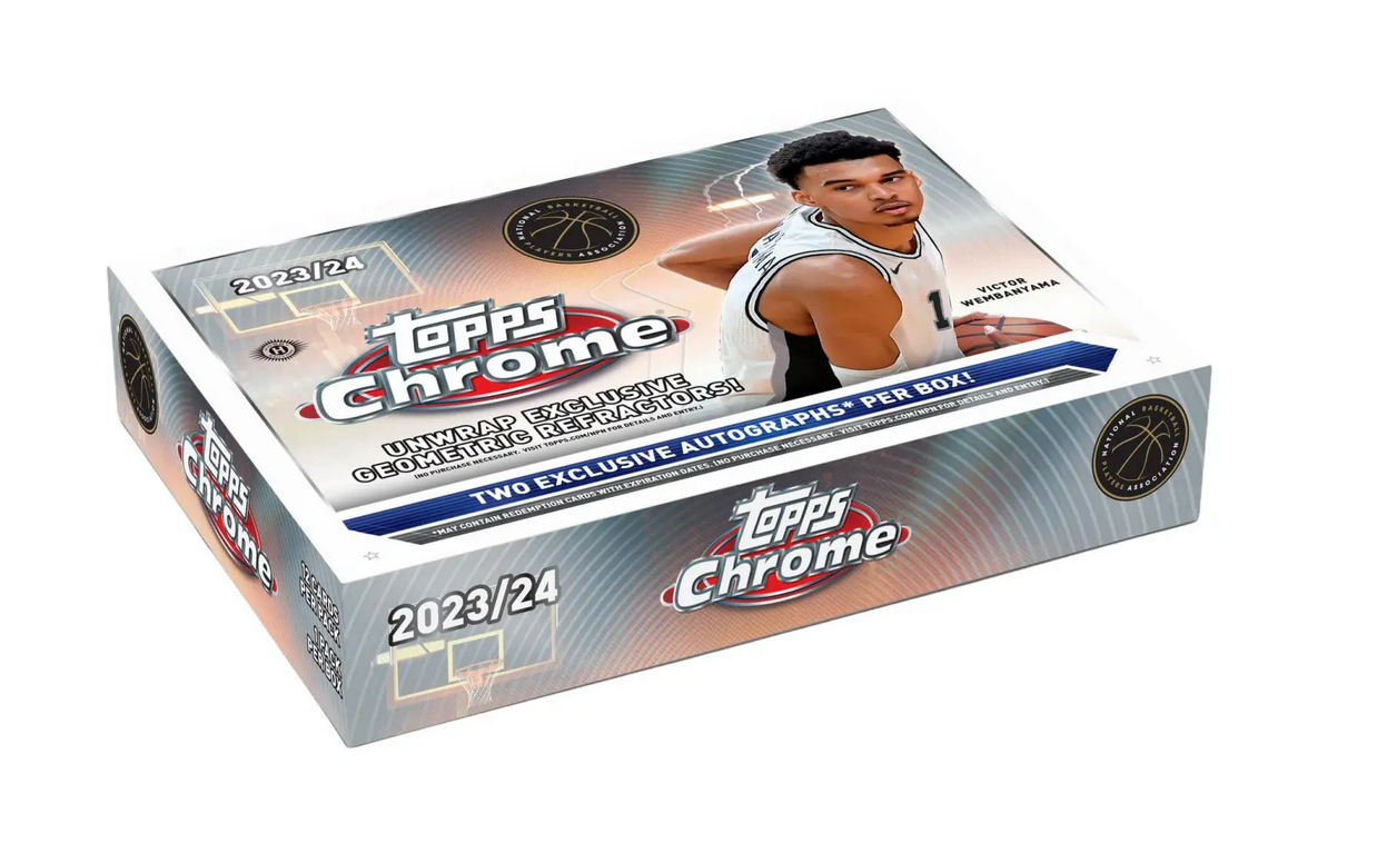 2023-2024 Topps Chrome Basketball Delight Hobby Box | Wheelhouse