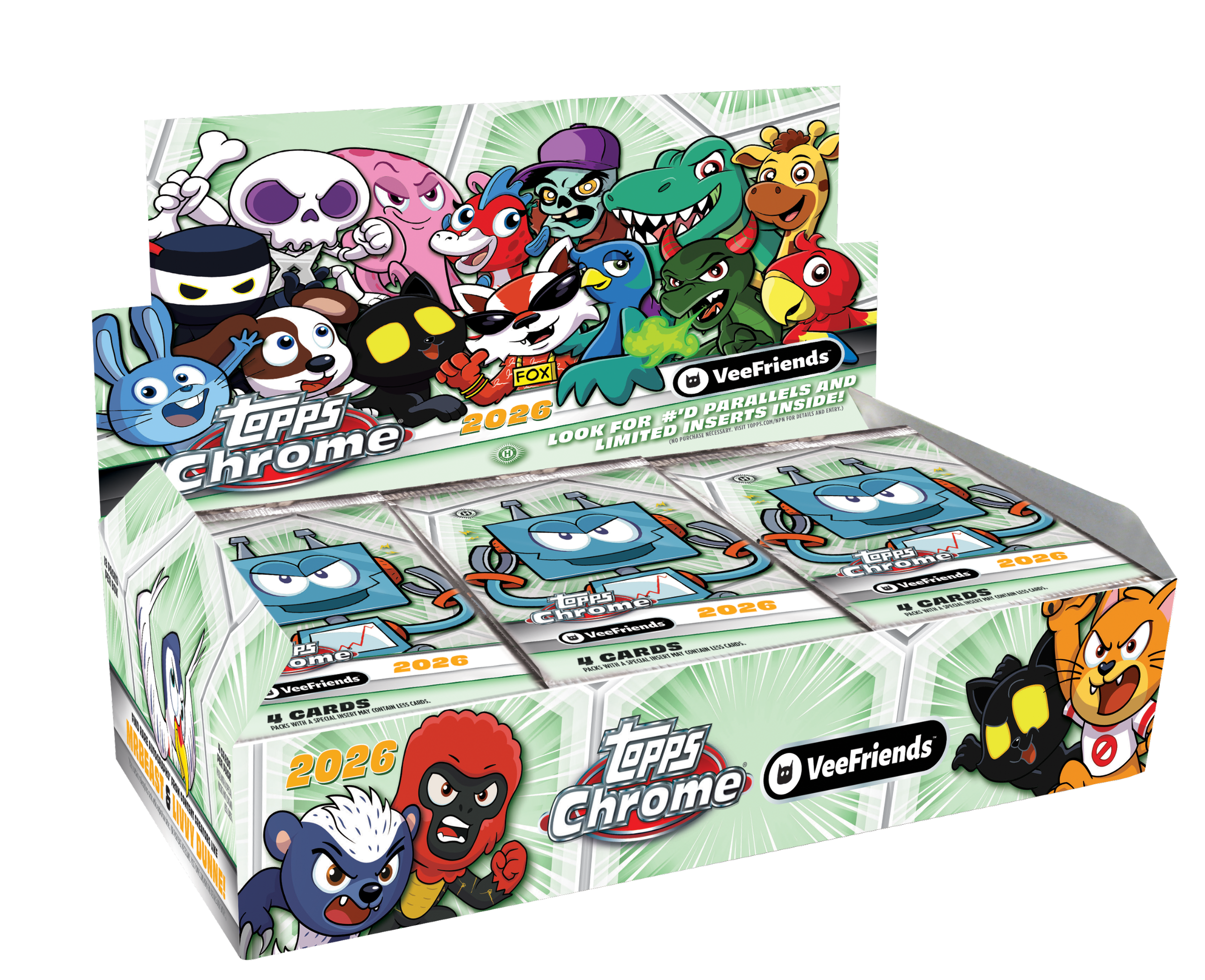 2026 Topps Chrome VeeFriends - Hobby Box | Wheelhouse